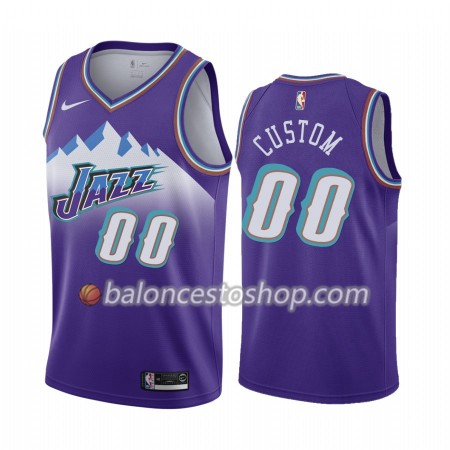 Camiseta Hombre NBA Utah Jazz Personalizadas 2019-20 Nike Hardwood Classics Swingman